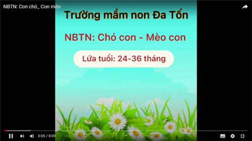 NBTN: Mèo con-cún con_GV Nguyễn Thị Hồng Chúc